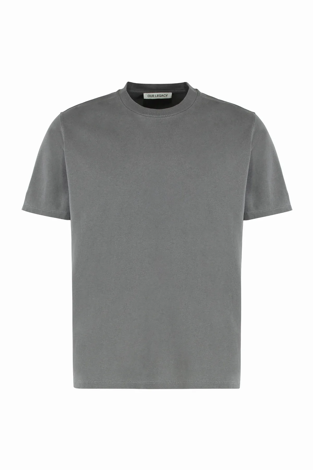 Boxy Crew Neck Cotton T-Shirt by Our Legacy