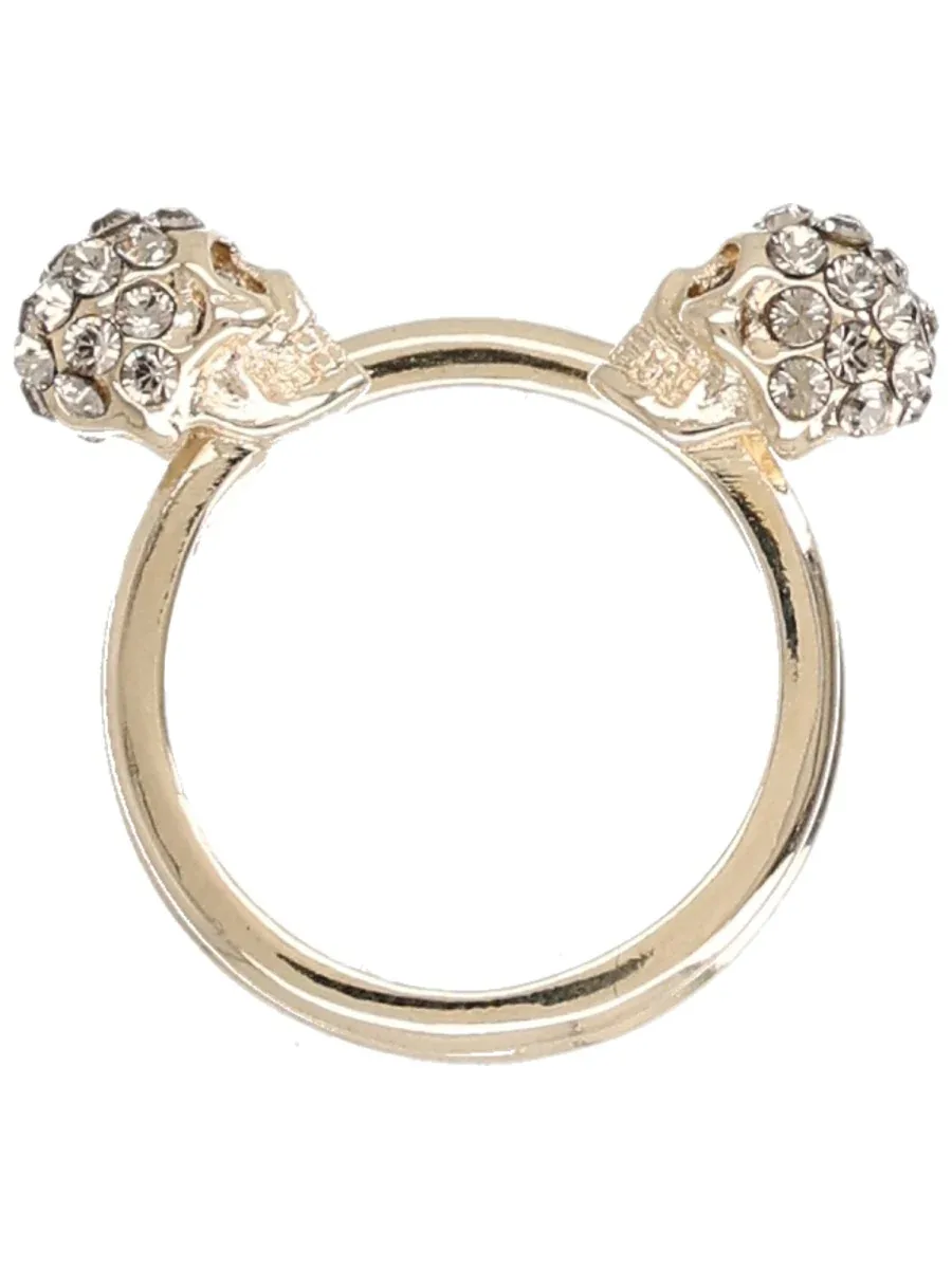 Skull Motif Ring by alexander mcqueen