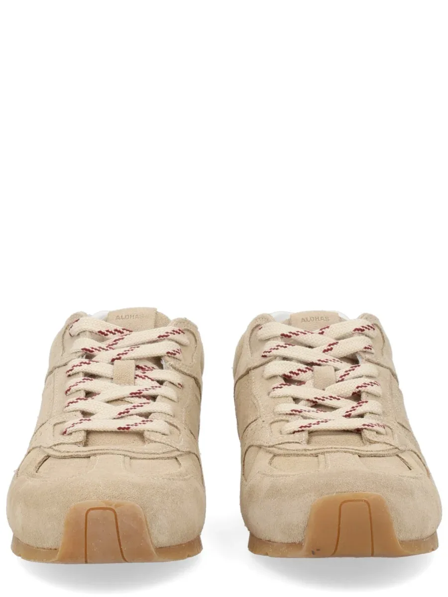 Suede Cow Leather Sneakers by ALOHAS