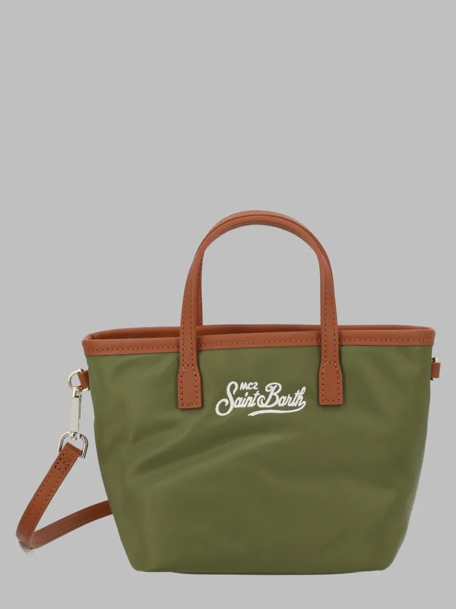 Nylon Compact Shoulder Bag by Mc2 Saint Barth