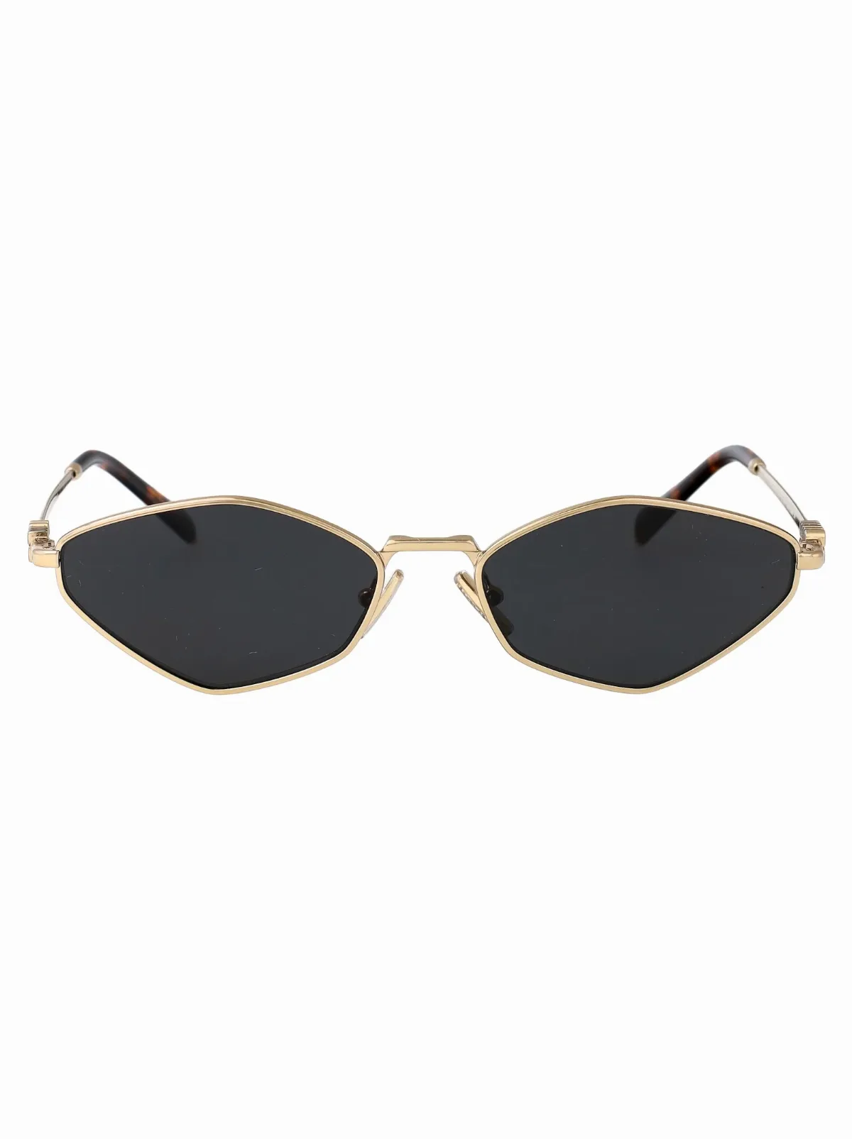 0MU Metal Cat-Eye Sunglasses by Miu Miu