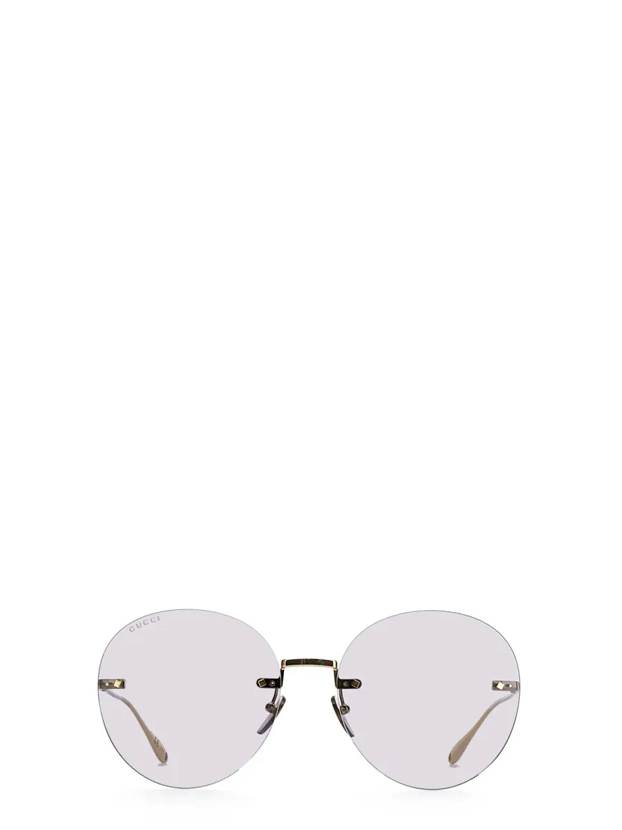 Flower-Pendant Sunglasses by Gucci
