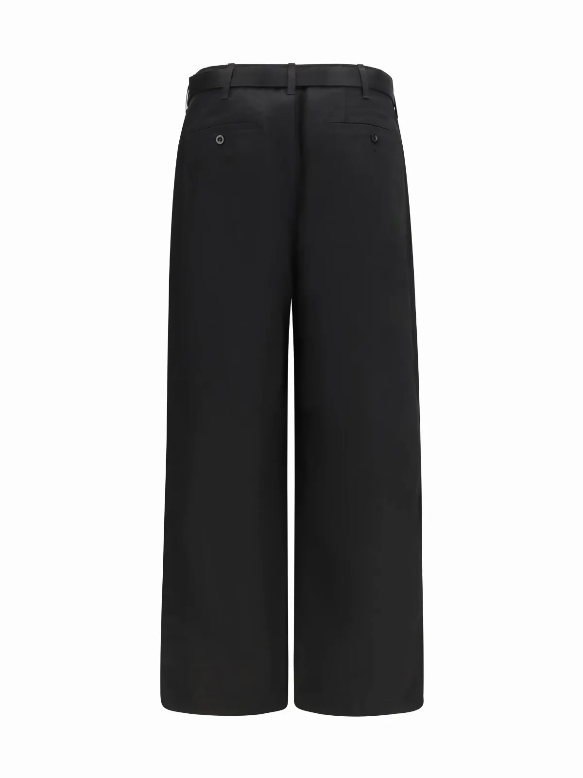 Cotton Chino Trousers by Sacai