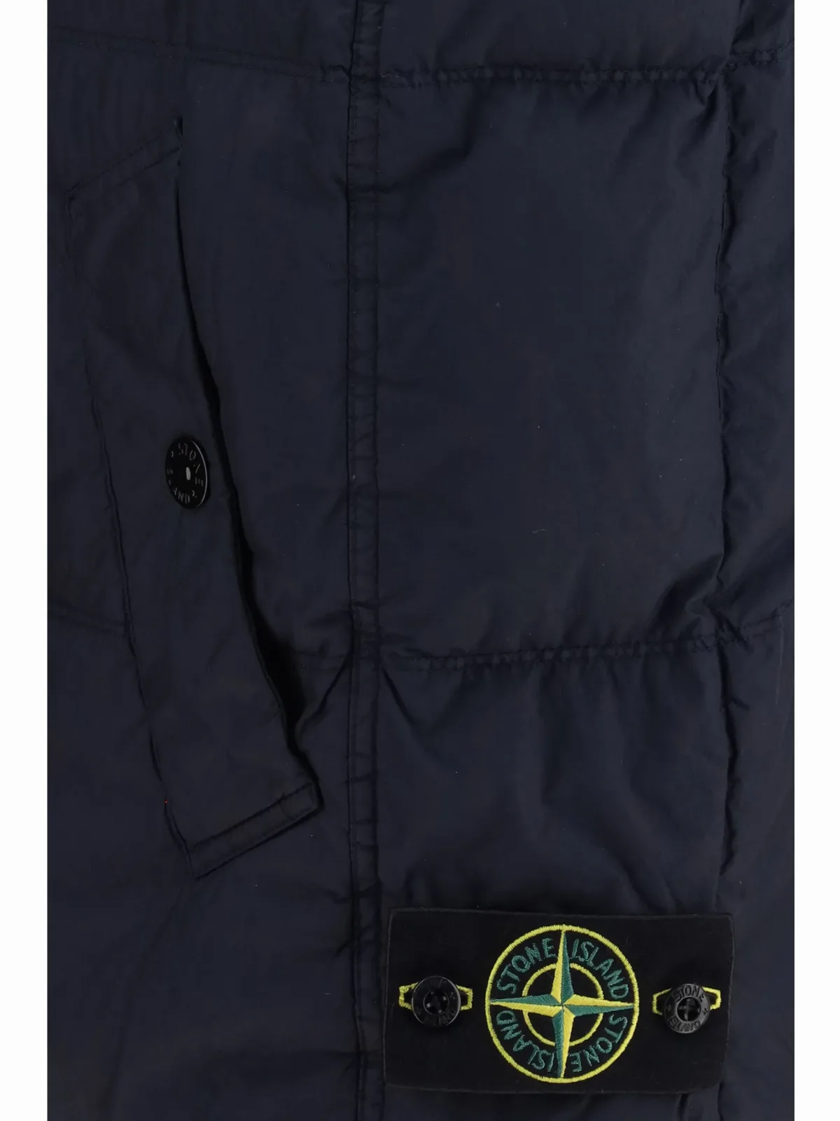 Crinkle Reps Vest by Stone Island