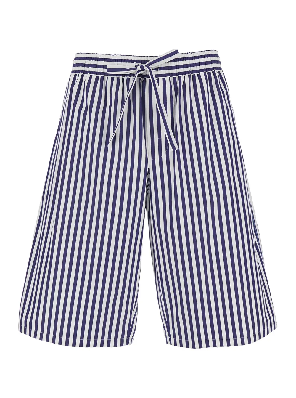 Striped Cotton Bermuda Shorts by Dolce & Gabbana