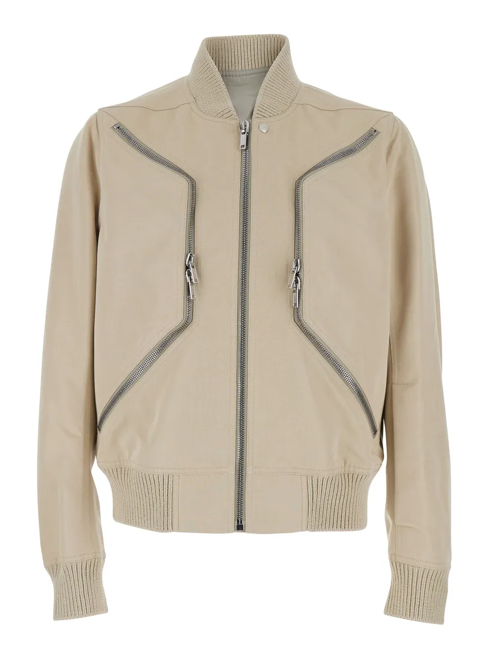 Zip-Pocket Bomber Jacket by Rick Owens