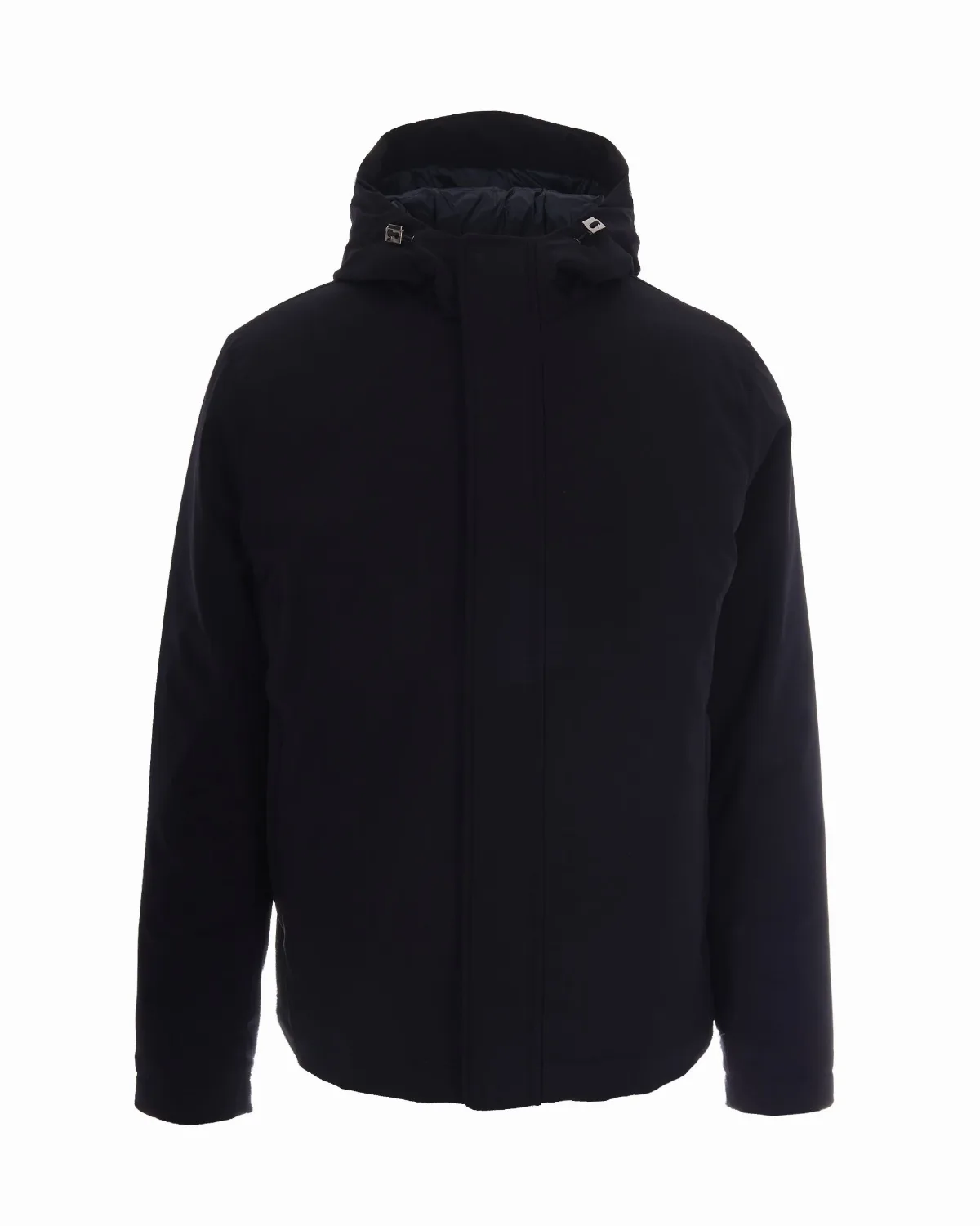 Hooded Polyester Blend Jacket by Herno