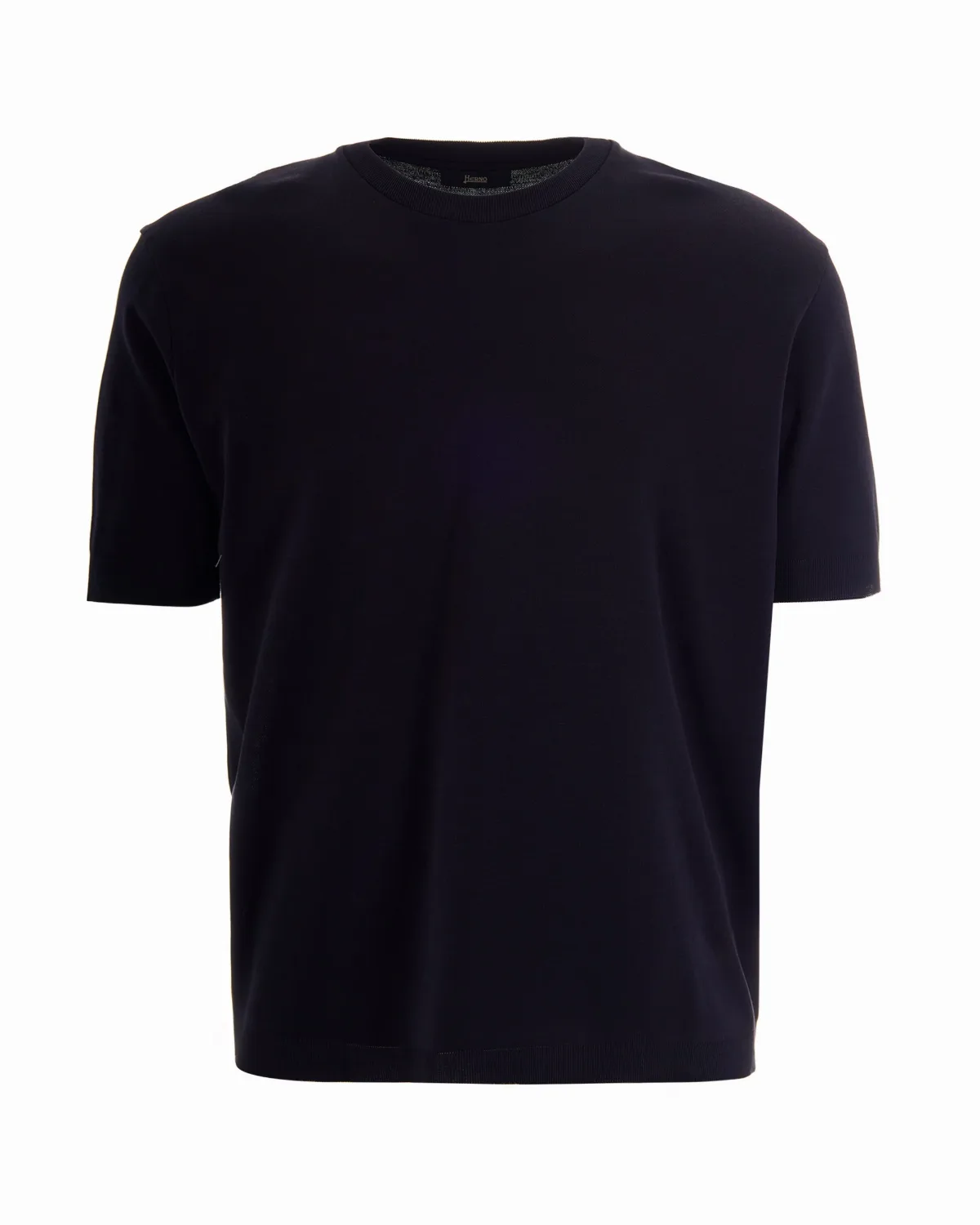 Piqué Knit Effect T-Shirt by Herno