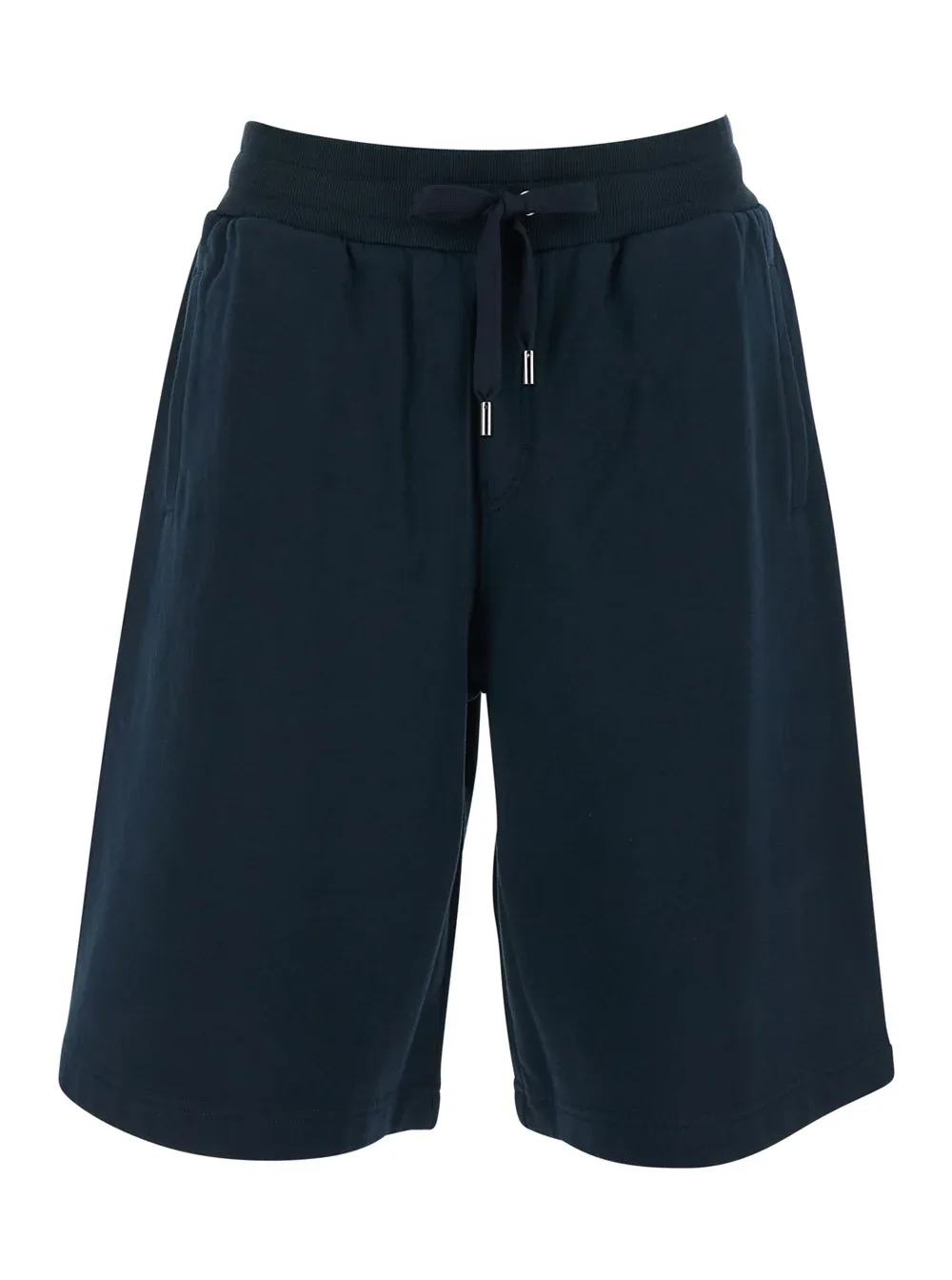 Cotton Elastic Waist Bermuda Shorts by Dolce & Gabbana