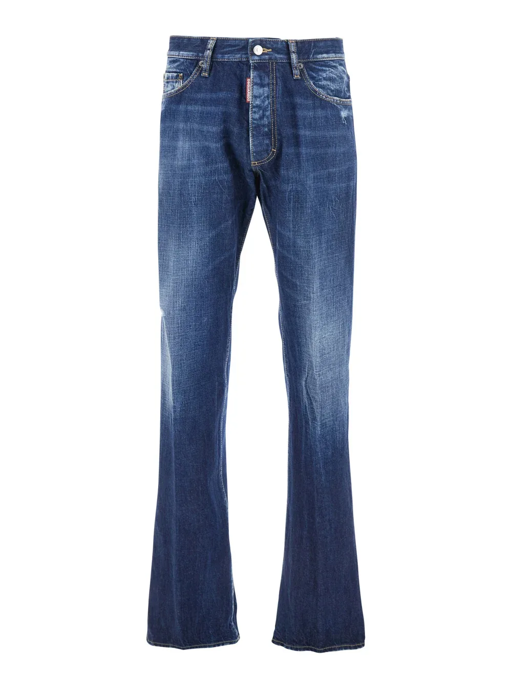 Faded Cotton Jeans by Dsquared2