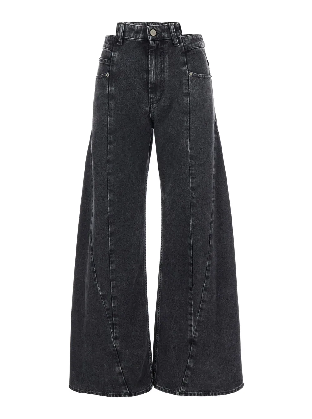 Wide-Leg Denim Jeans by Maison Margiela