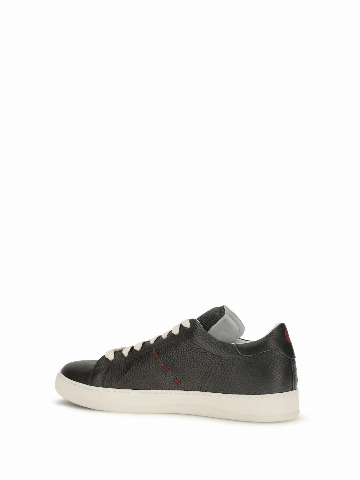 Pebbled Leather Low-Top Sneaker by Kiton
