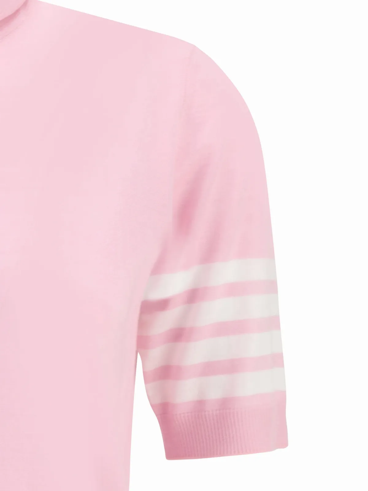 Fine Ribbed Virgin Wool Turtleneck Sweater by Thom Browne