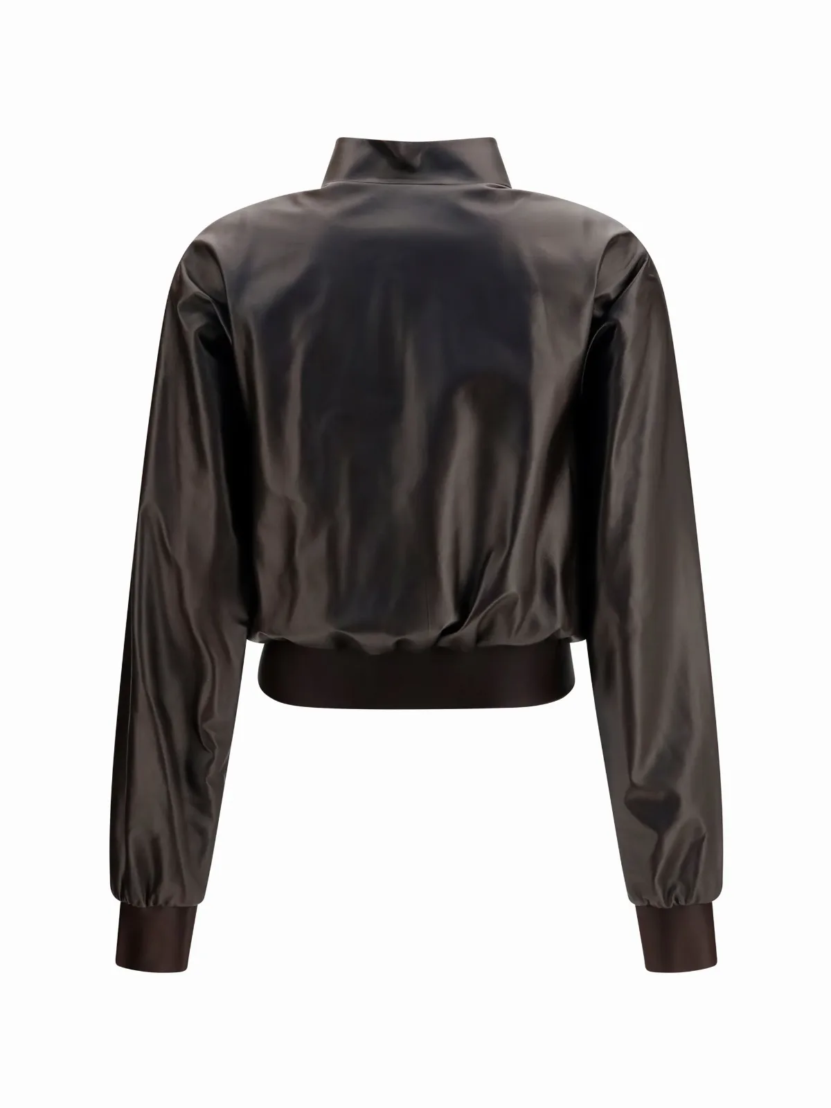 Soft Nappa Lamb Leather Bomber Jacket by Gucci