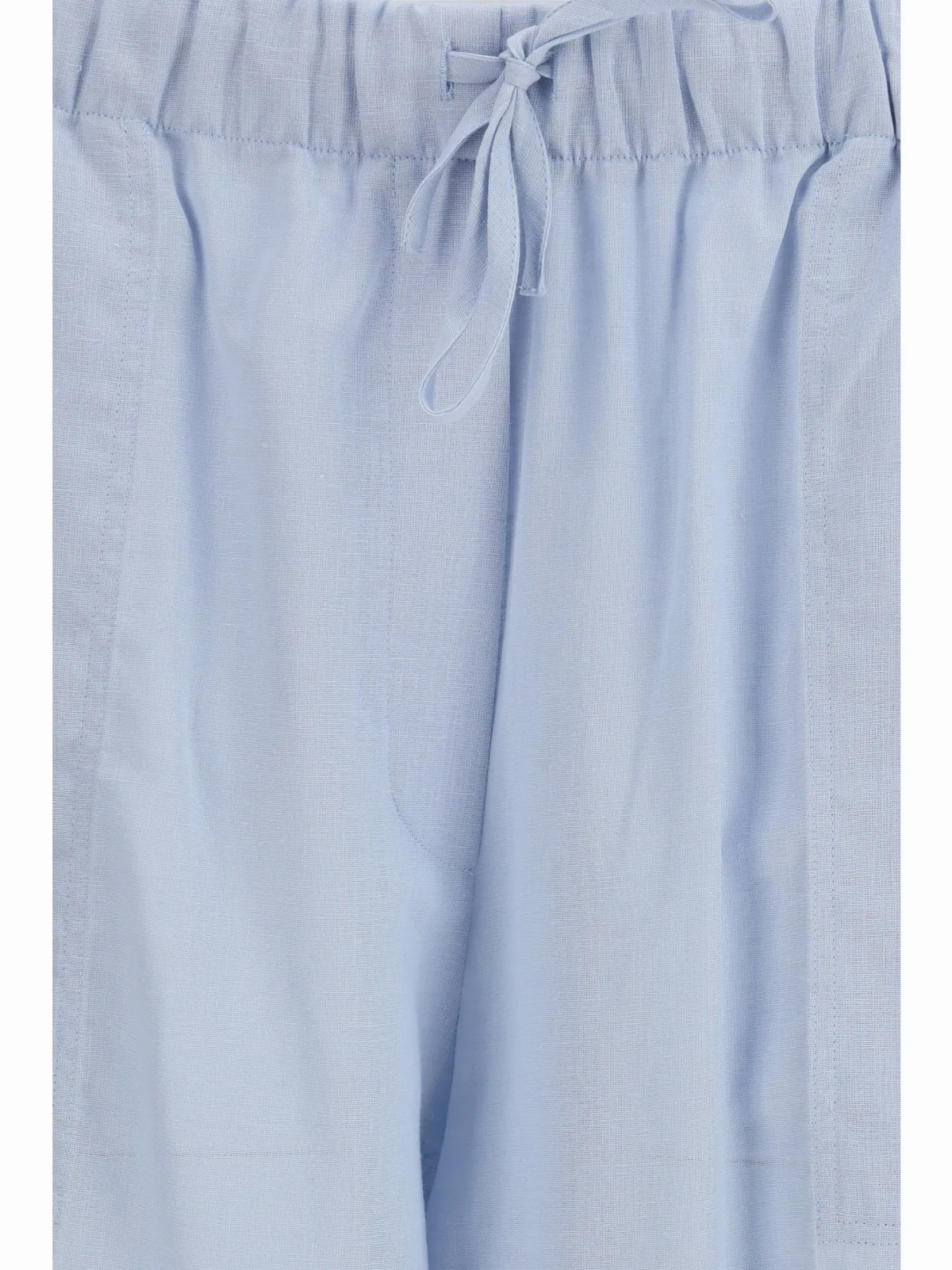Cotton-Linen Wide-Leg Trousers by Toteme
