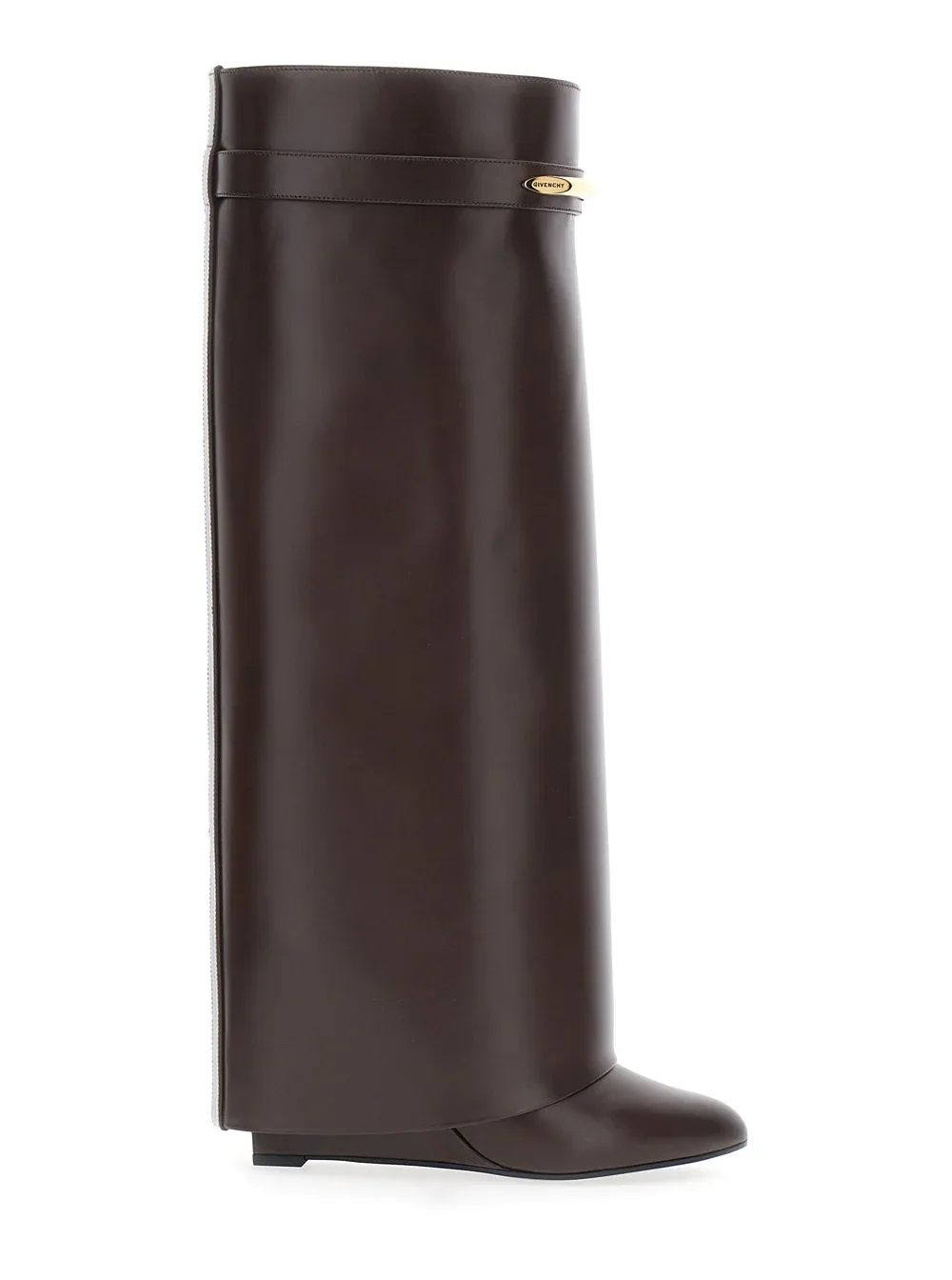 Pointed-Toe Calf Leather Boot by Givenchy
