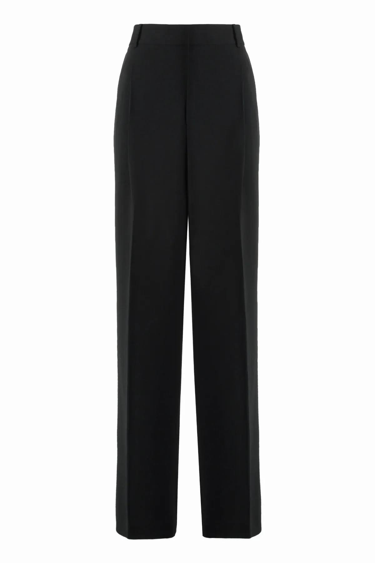 Crêpe Wide-Leg Trousers