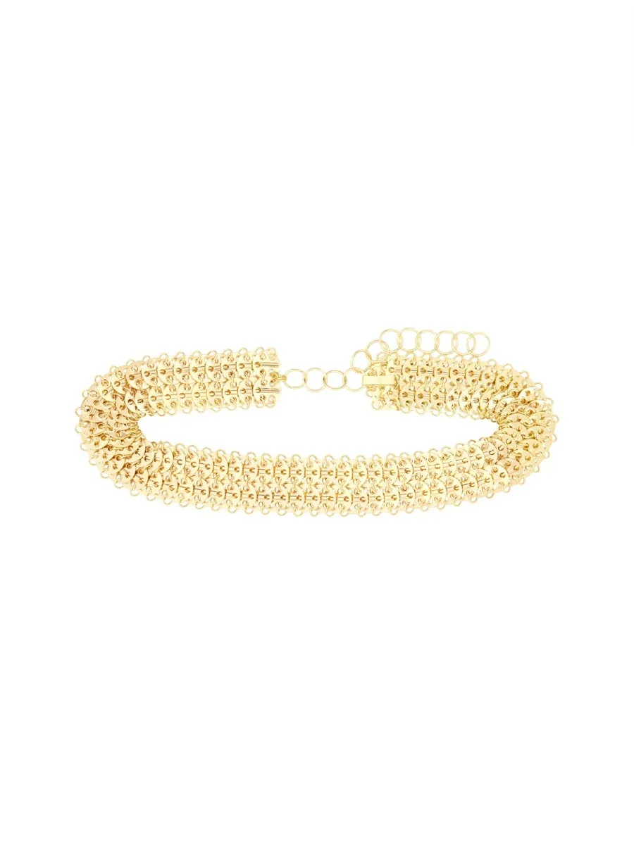 Polished Brass Belt by Rabanne