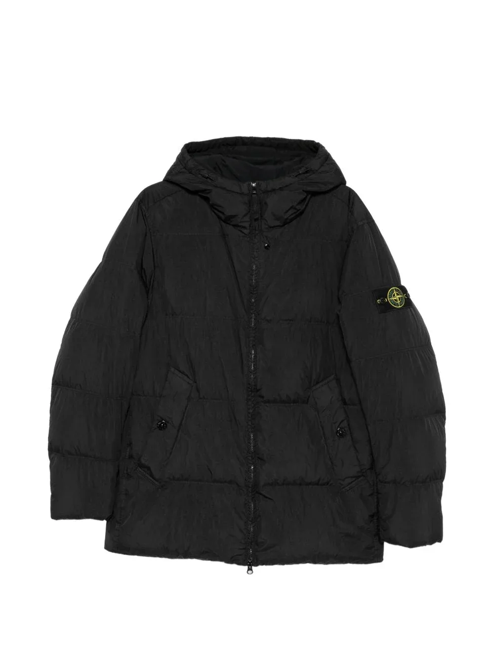 RDS-Certified Duck Down Down Jacket by Stone Island