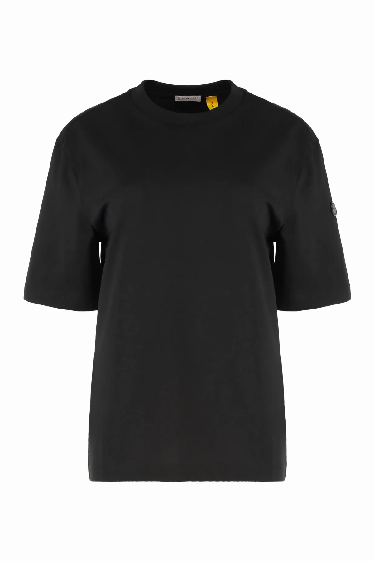 Logo-Patch Cotton T-Shirt by Moncler