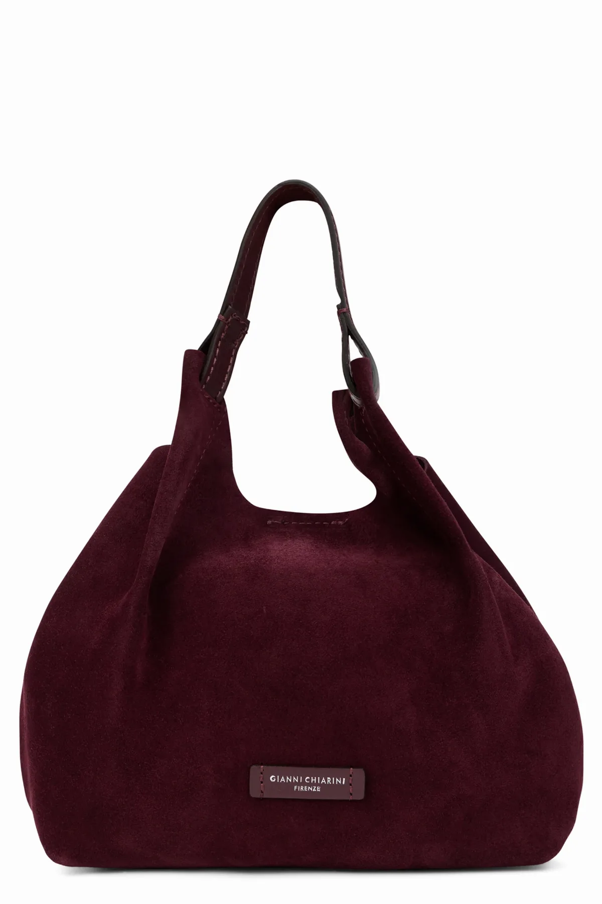 Suede Shoulder Bag by Gianni Chiarini