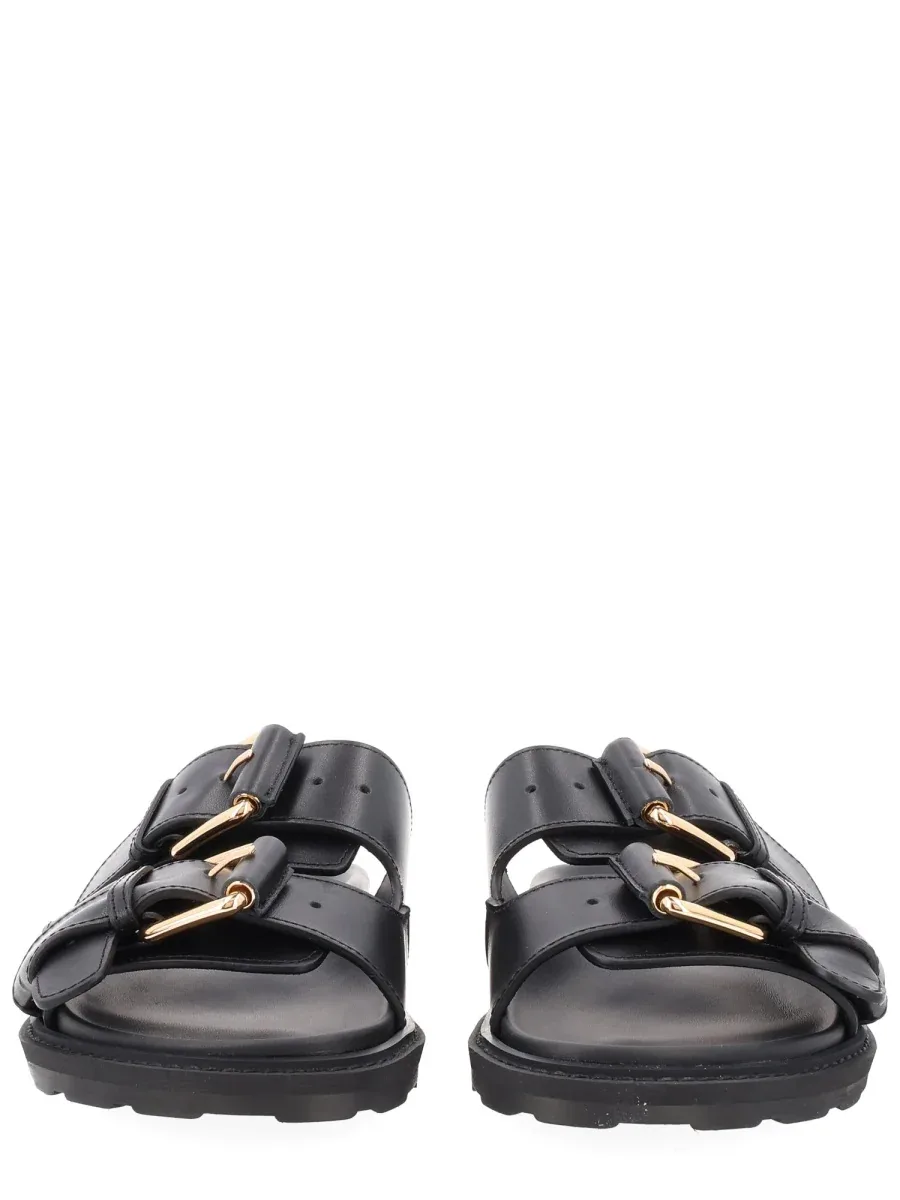 Tie-Me Sandals by Moschino