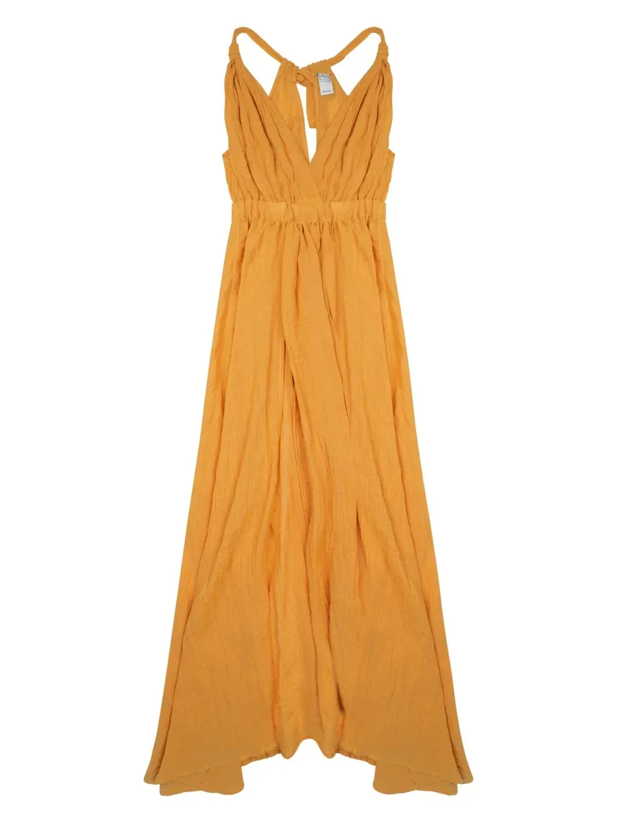Viscose-Linen Blend Dress by 120% lino