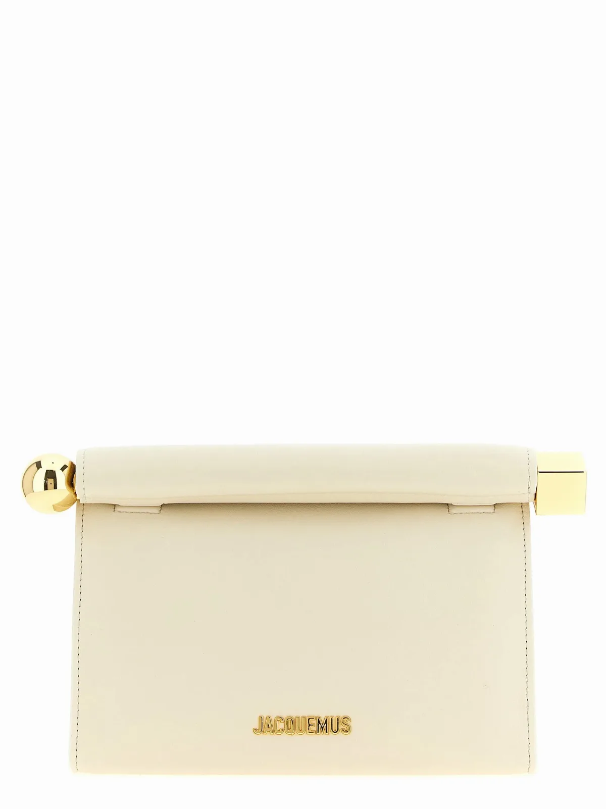 Le Sac Rond Carré Clutch by Jacquemus