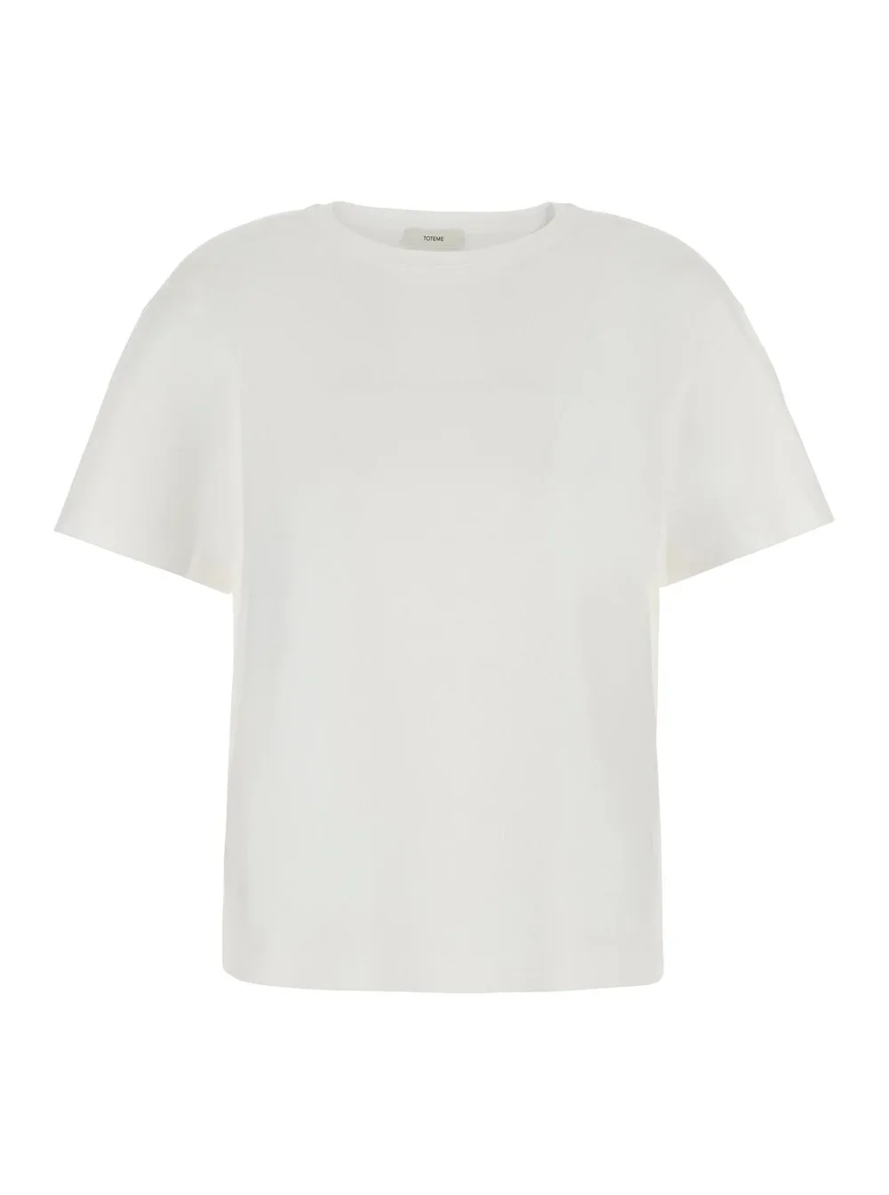 Cotton Crew Neck T-Shirt by Toteme