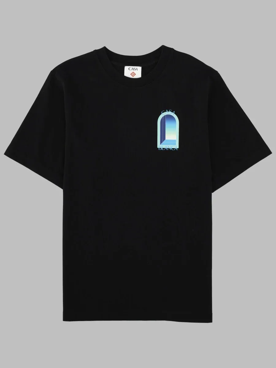 Printed Organic Cotton T-Shirt by Casablanca