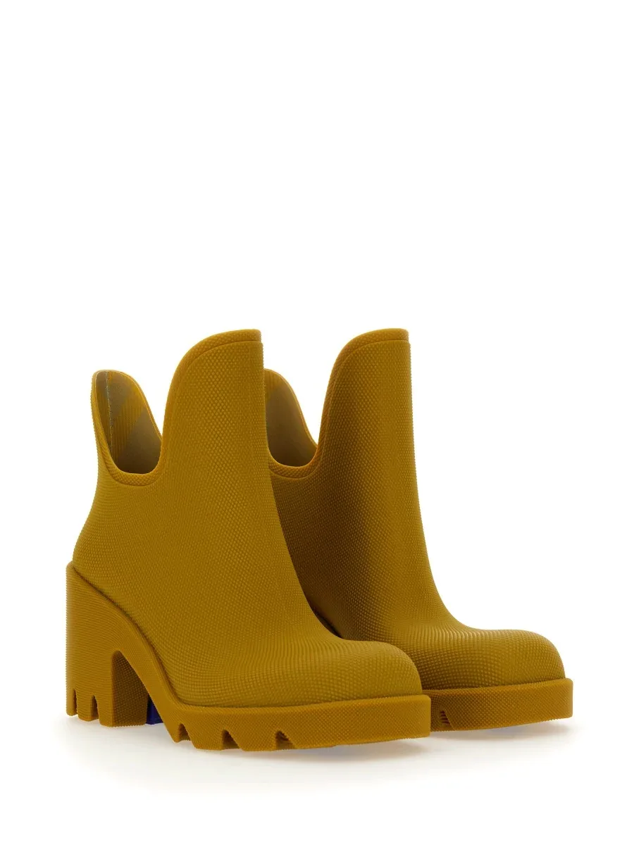 Synthetic Rubber Boots by Burberry