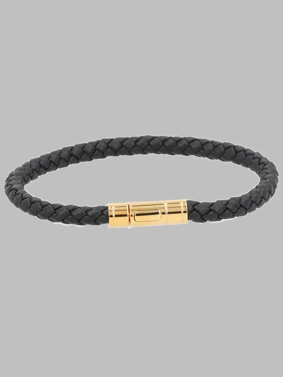 Braided Leather Bracelet by Tom Ford