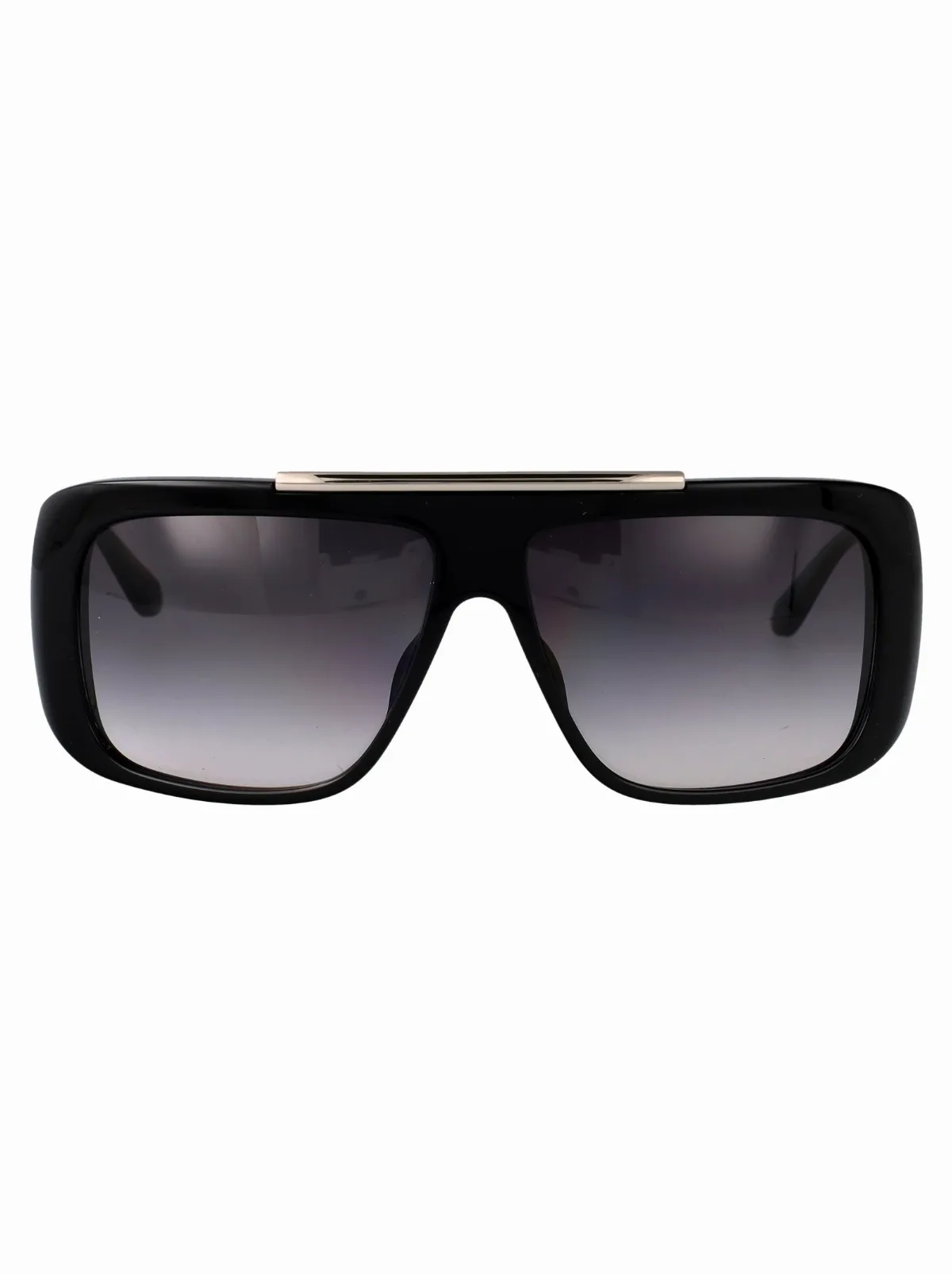 AM0492S Metal Rectangle Sunglasses by alexander mcqueen