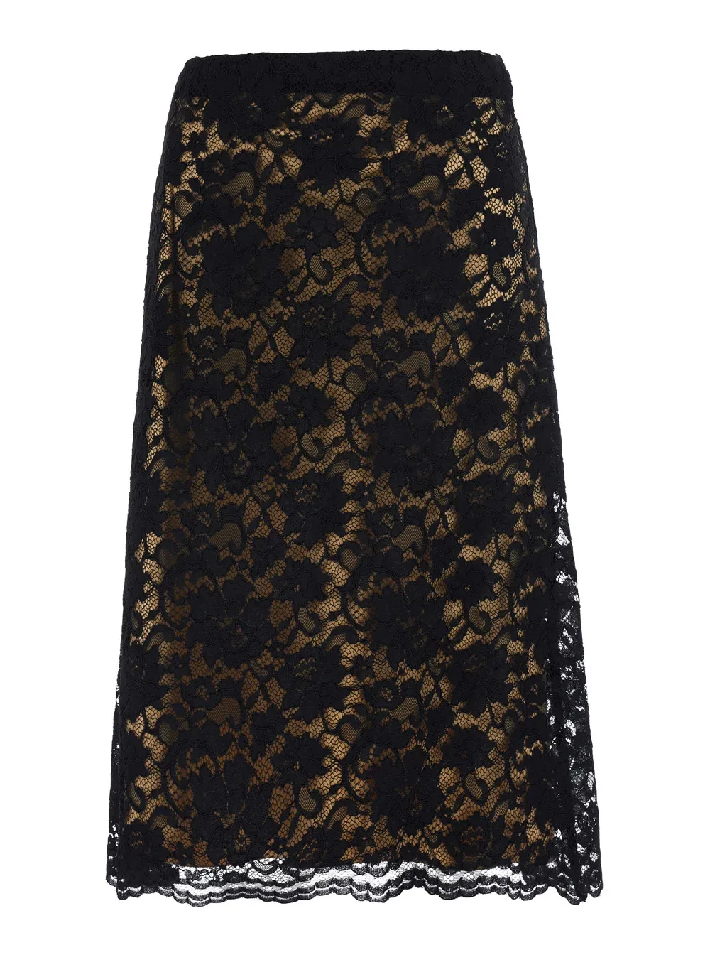 Lace A-Line Skirt by Leplain