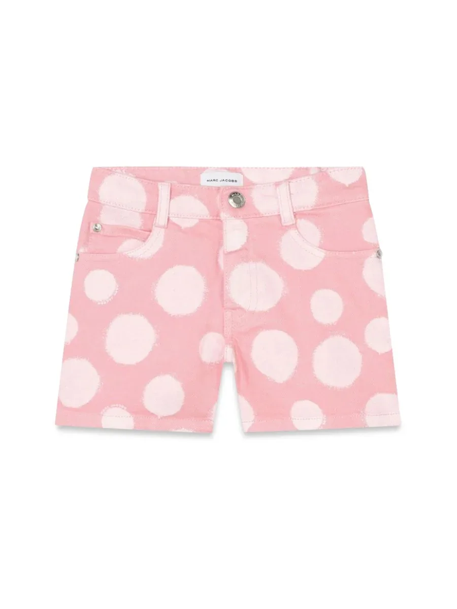 Polka-Dot Cotton Shorts by Marc Jacobs