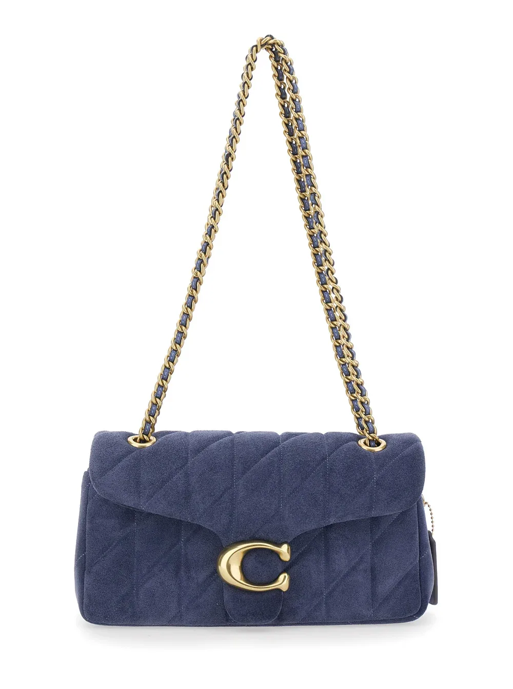 Quilted Suede Shoulder Bag by Coach