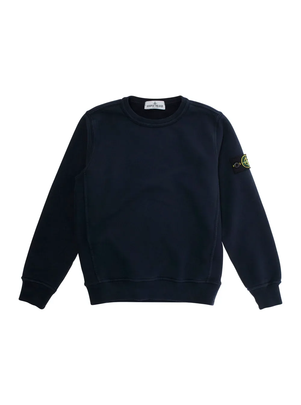 Logo-Patch Crewneck Sweatshirt by Stone Island
