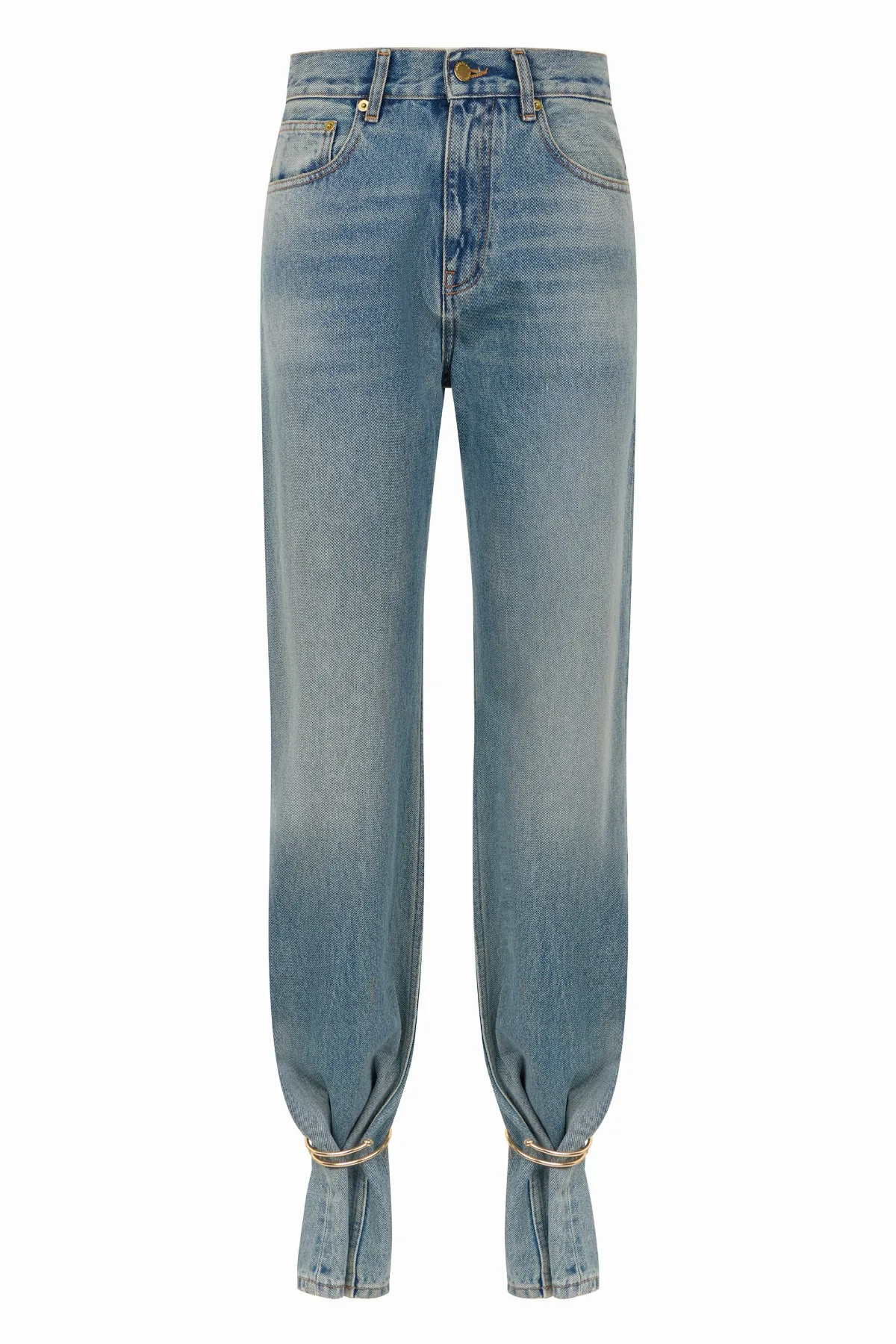 Straight-Leg Denim Jeans by Darkpark