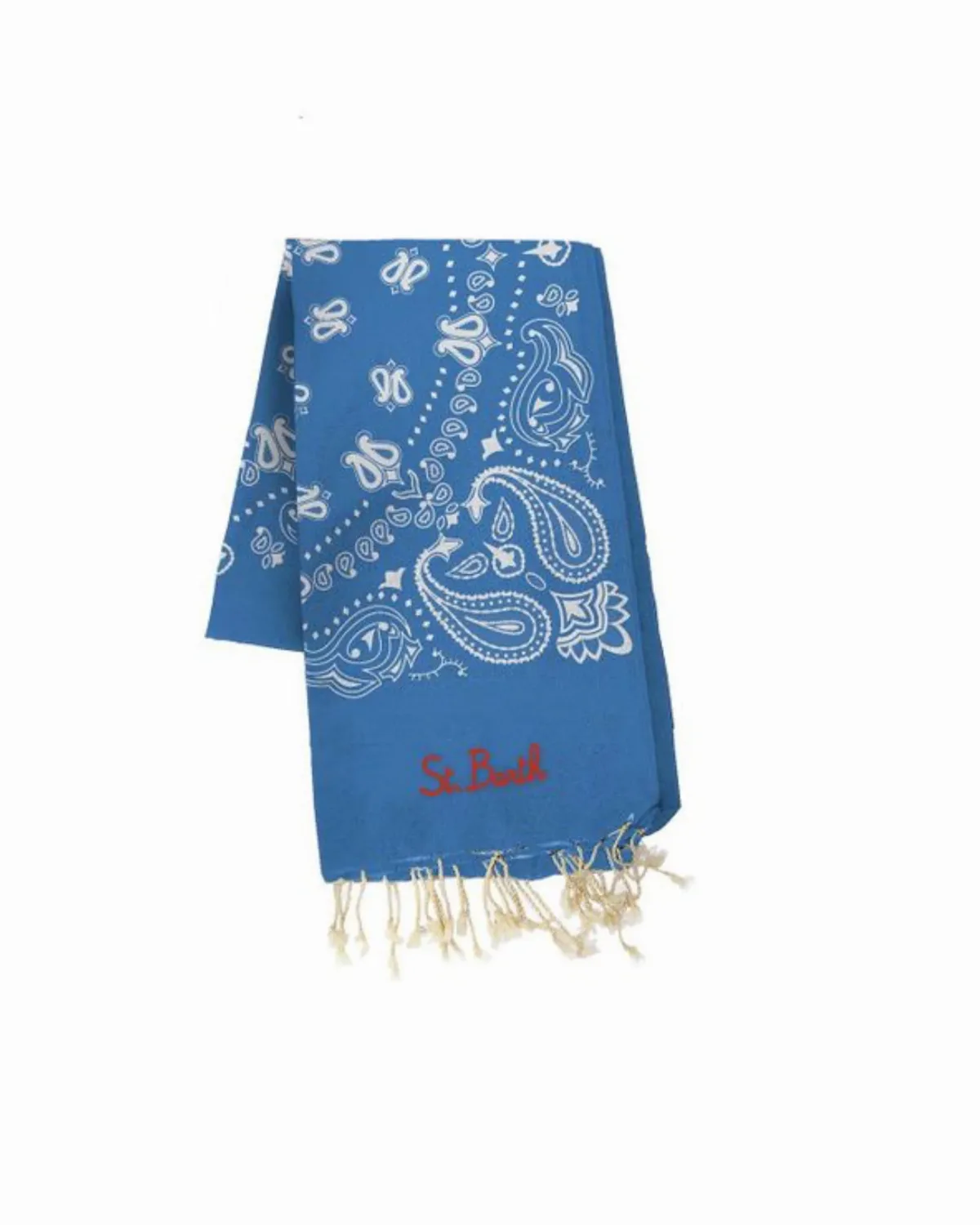 Bandana Jacquard Cotton Scarf by Mc2 Saint Barth
