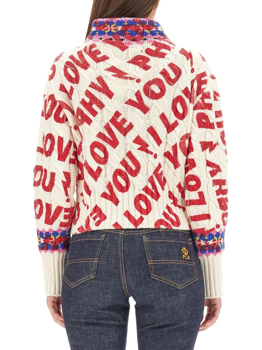 100% Wool Sweater by Philosophy Di Lorenzo Serafini