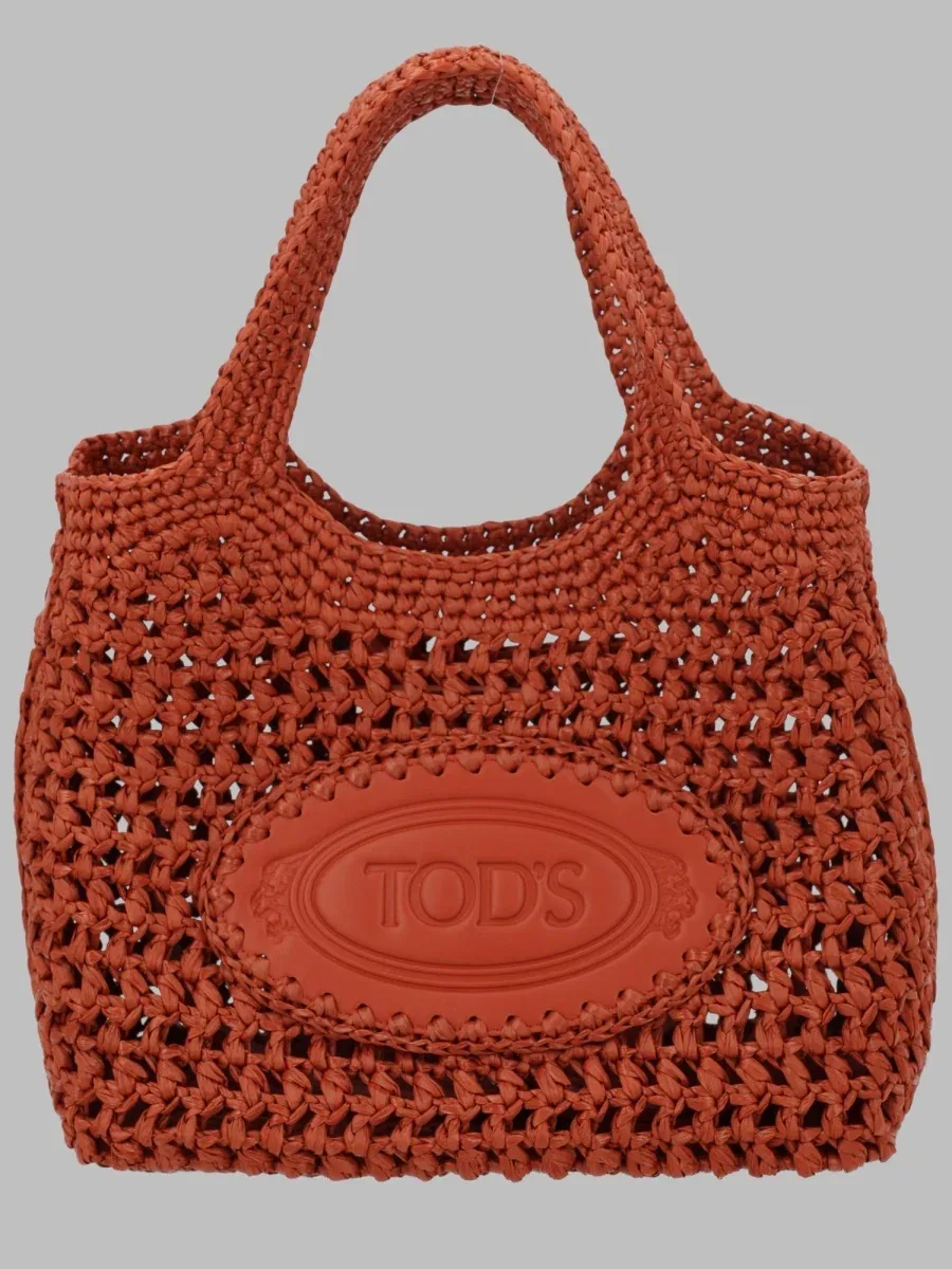 Viscose-Blend Mini Shoulder Bag by TOD'S