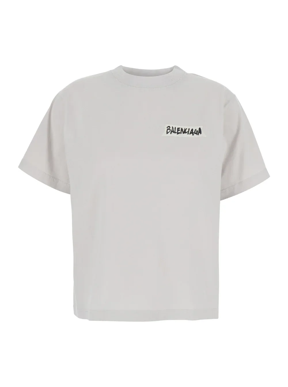 Logo-Printed Cotton T-Shirt by Balenciaga