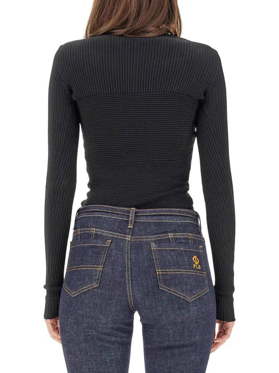 Mesh Cut-Out Details Jumper by Philosophy Di Lorenzo Serafini
