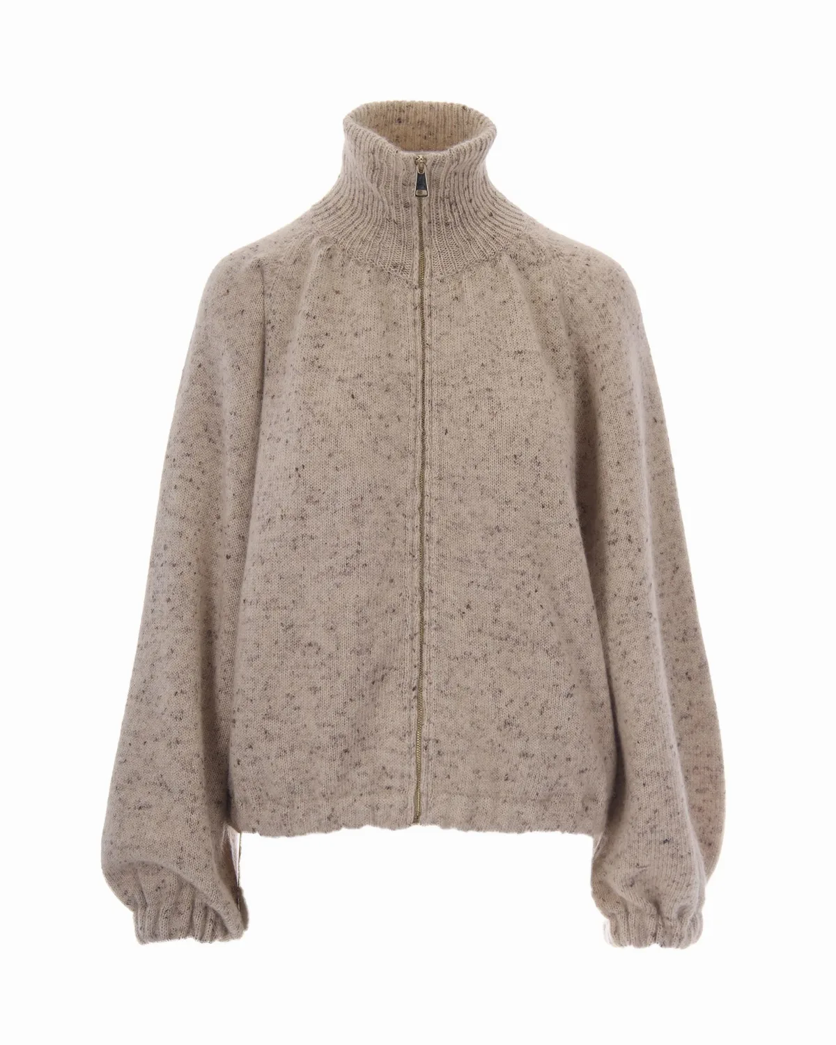 Wool-Blend Bomber Jacket by Fabiana Filippi