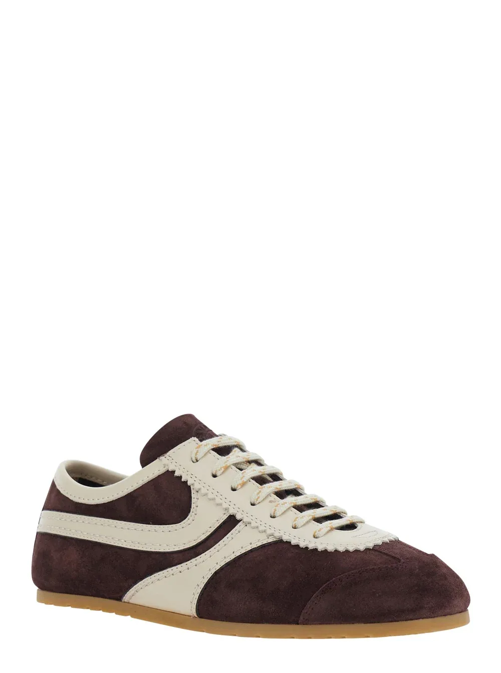 Suede Leather Sneaker by Dries Van Noten