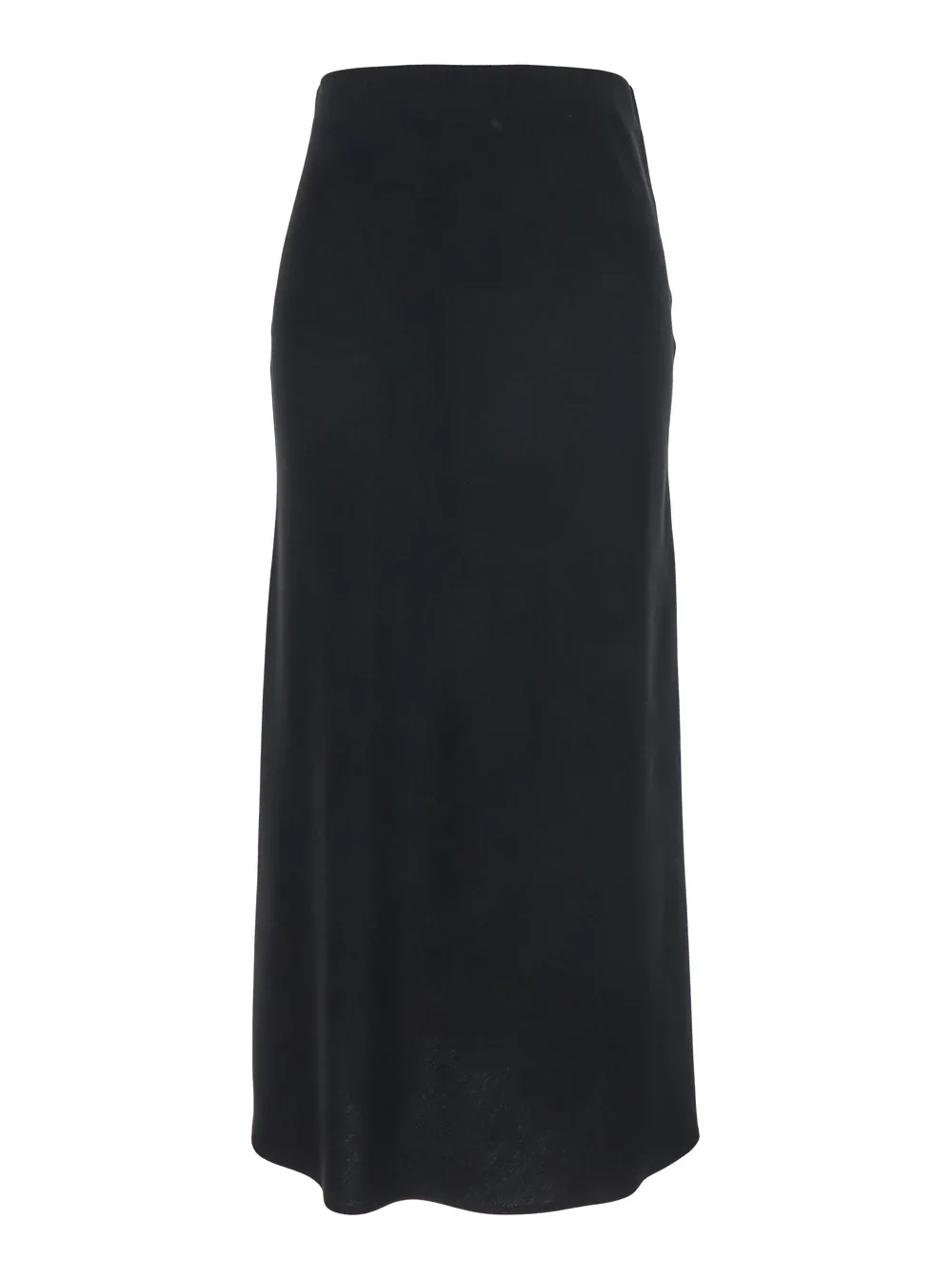 High-Waist Cotton Midi Skirt by Leplain