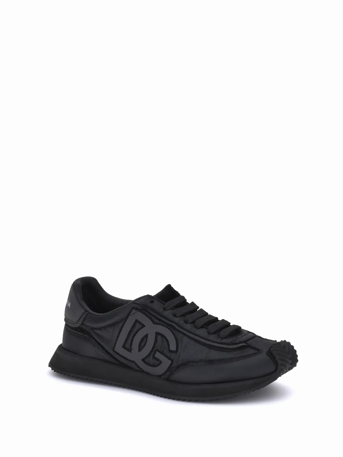 Logo-Embroidered Nylon Sneakers by Dolce & Gabbana