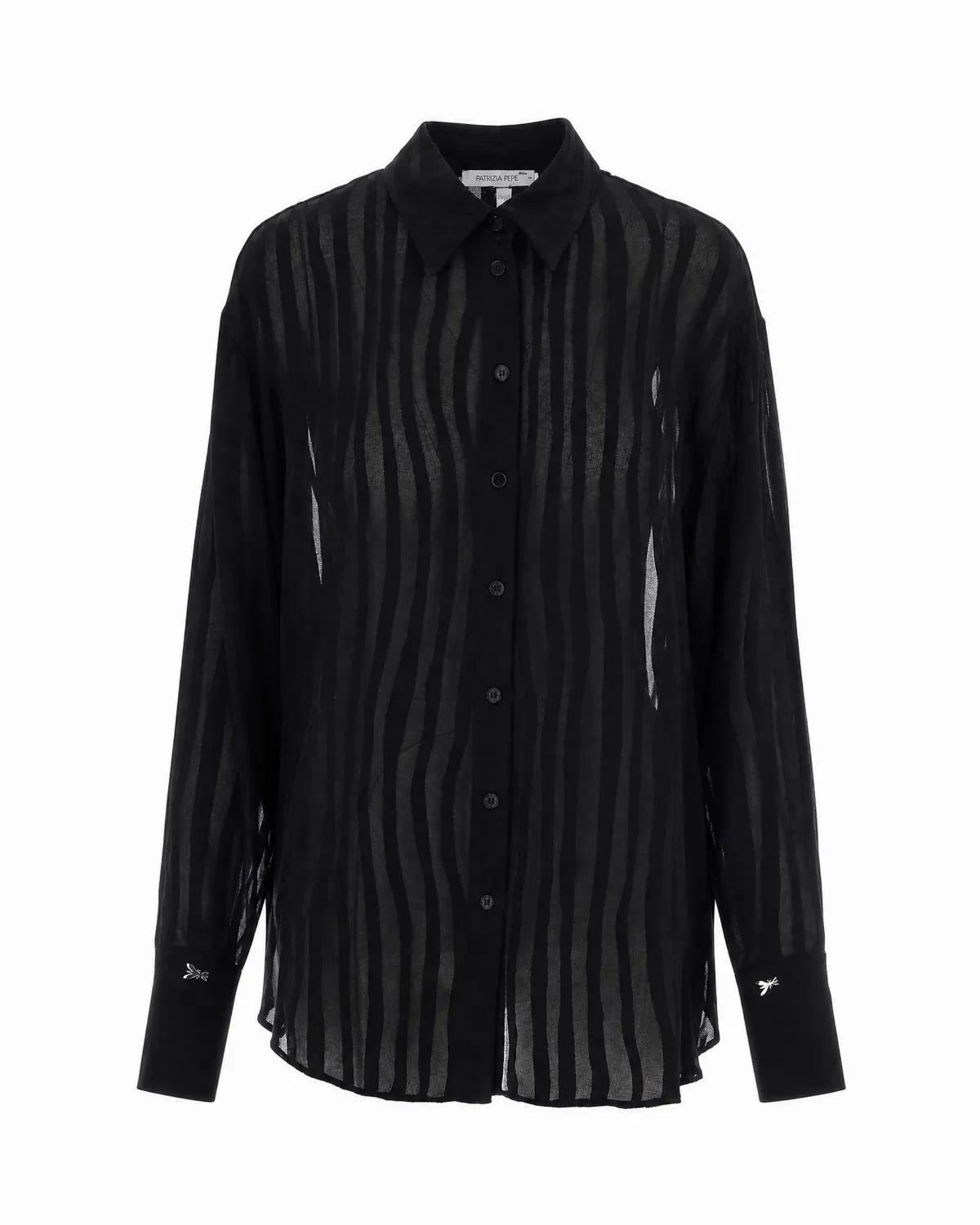 Devoré Viscose Shirt by PATRIZIA PEPE