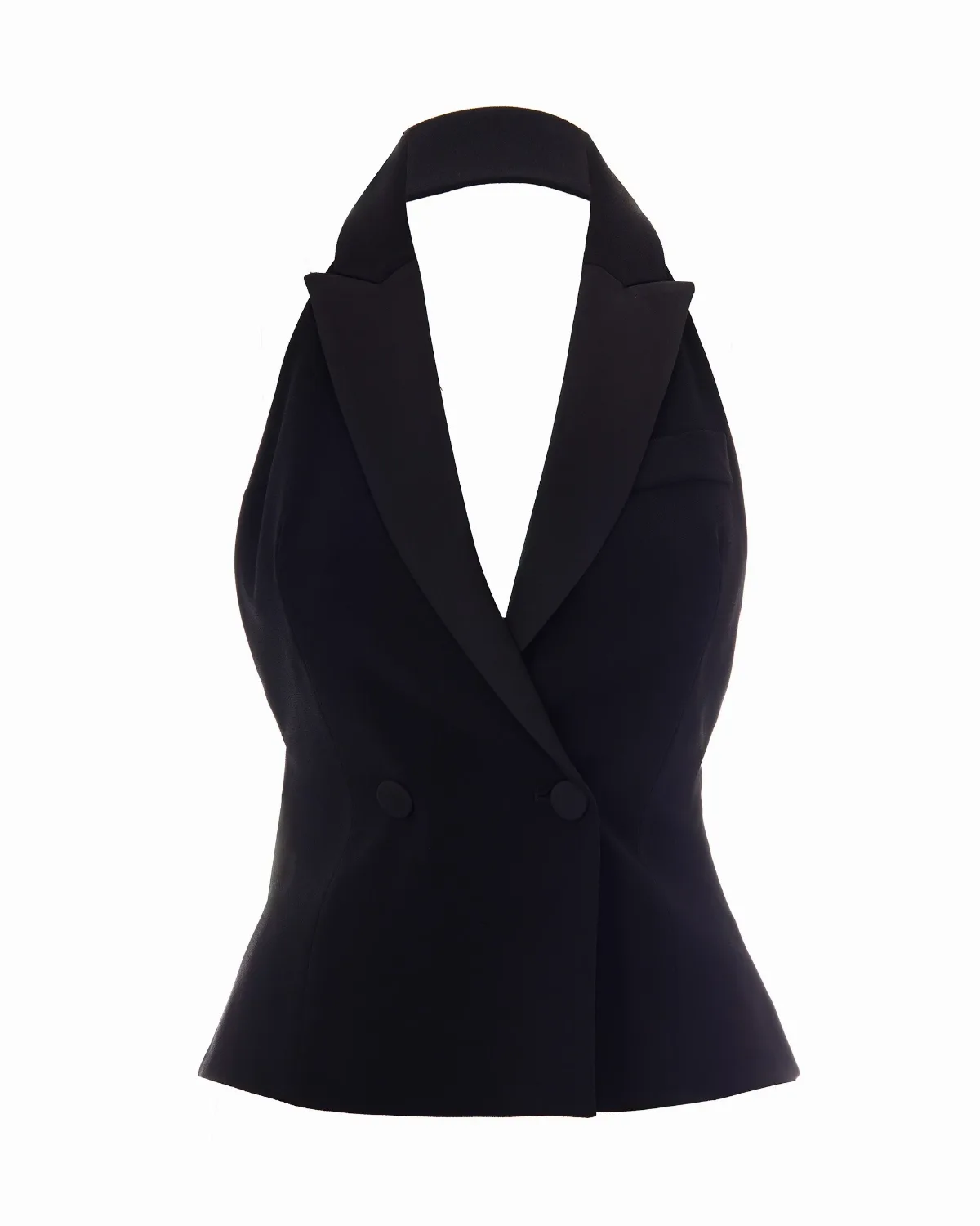 Peak Lapel Vest by PATRIZIA PEPE