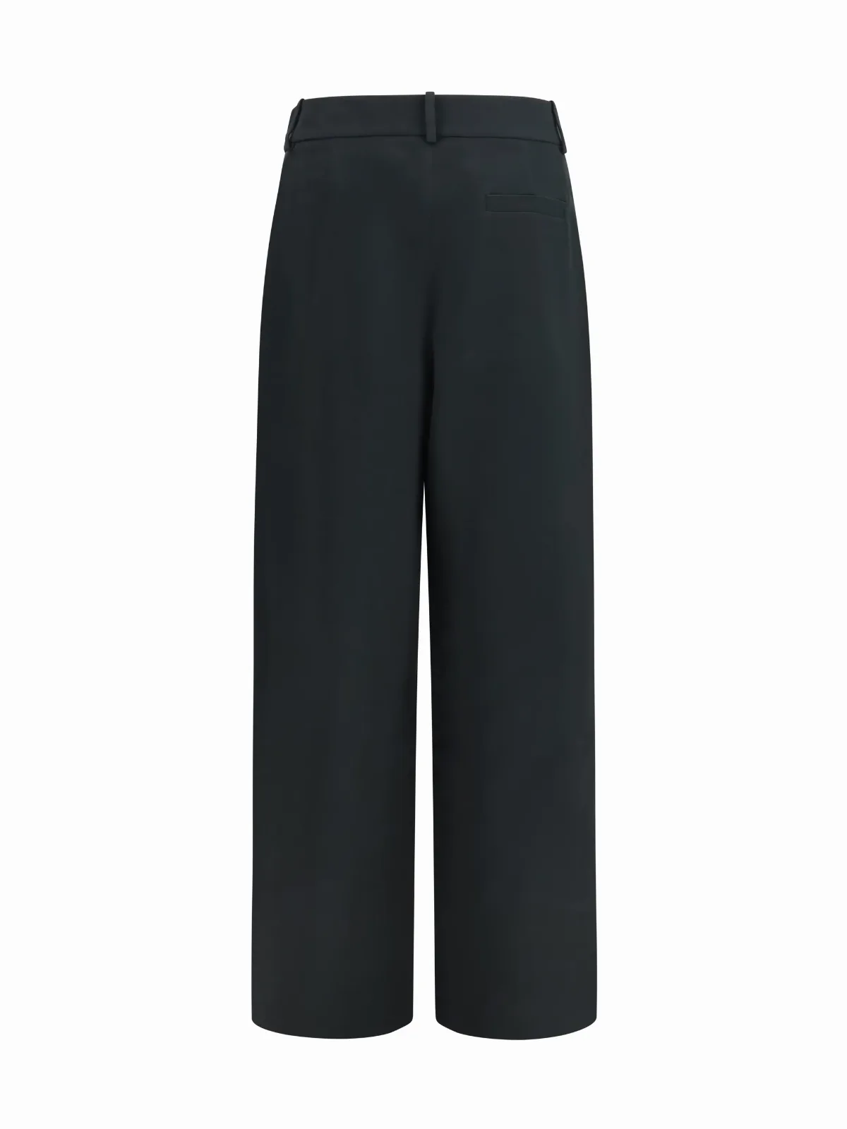 Silk Wide-Leg Trousers by Giorgio Armani